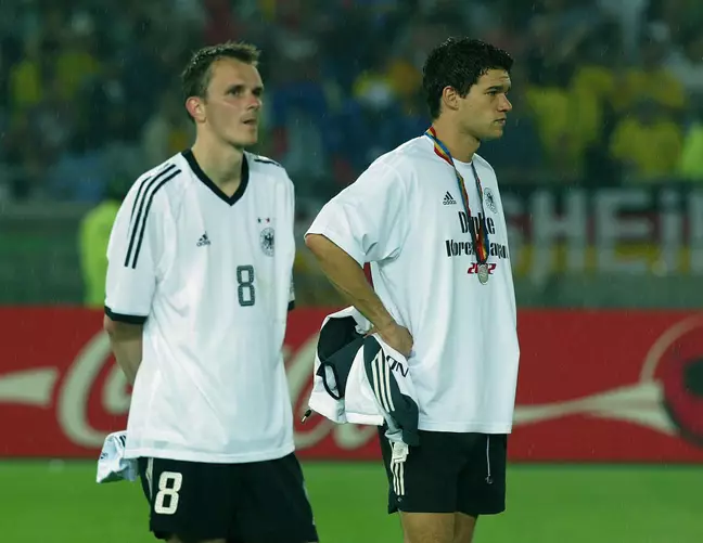 German chokers Michael Ballack sad at 2002 World Cup
