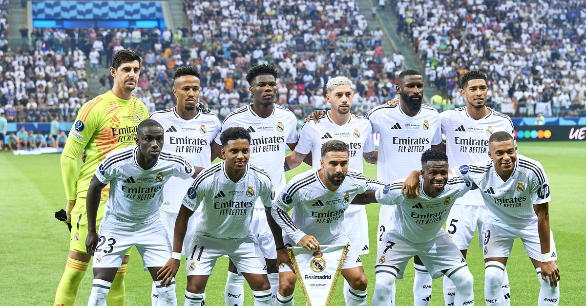 New Galacticos with Mbappe Vinicius, Bellignham, Rodrygo