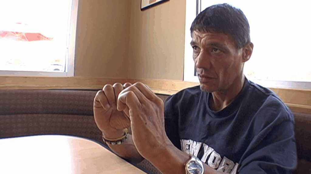 Luis Resto confesses during the documentary.