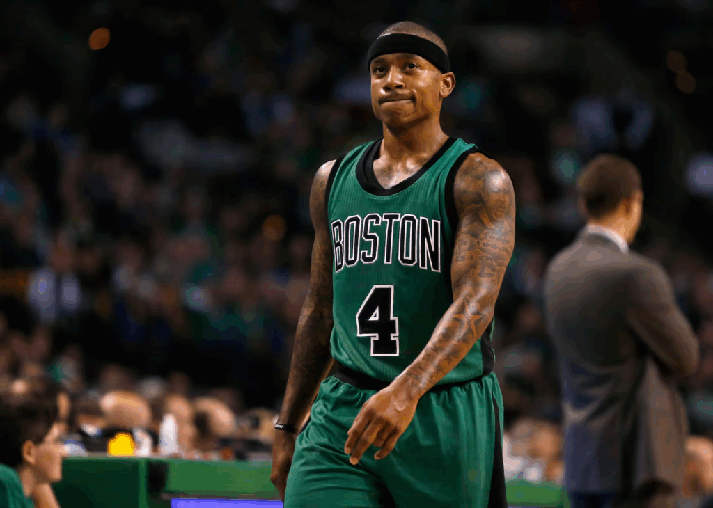 Isaiah Thomas features for the Boston Celtics