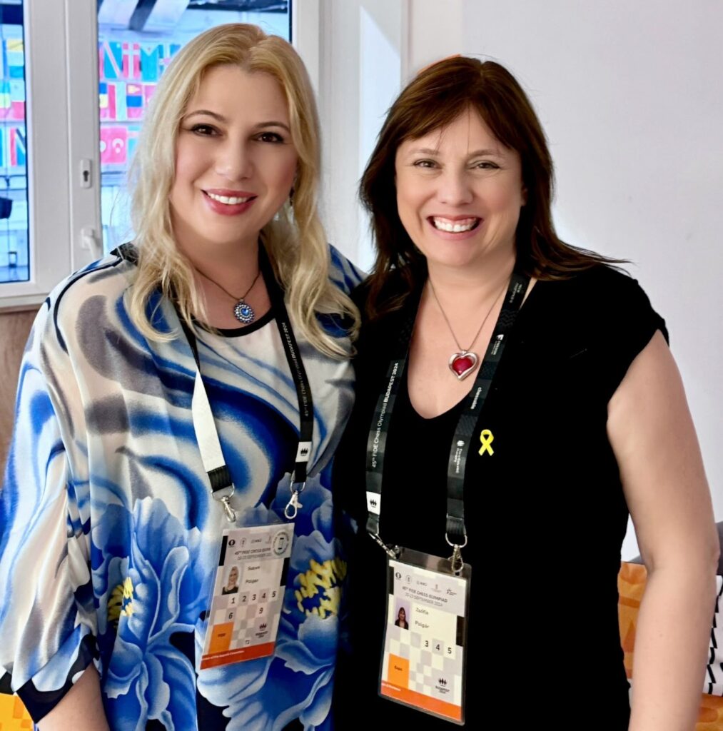 Sofia and Susan Polgar