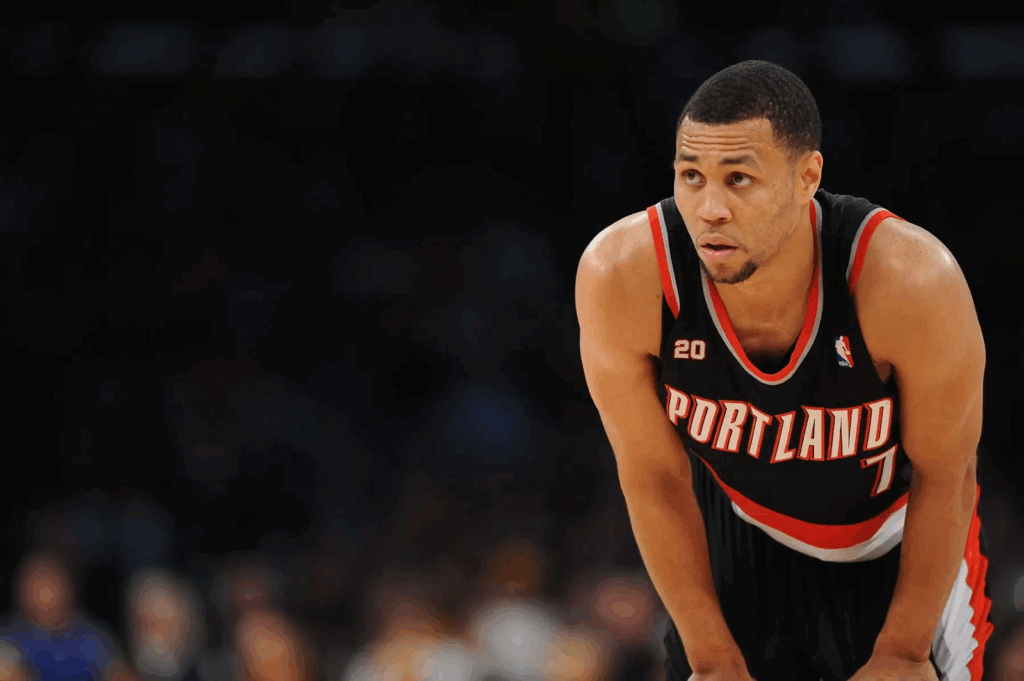 Brandon Roy features for the Portland Trailblazers
