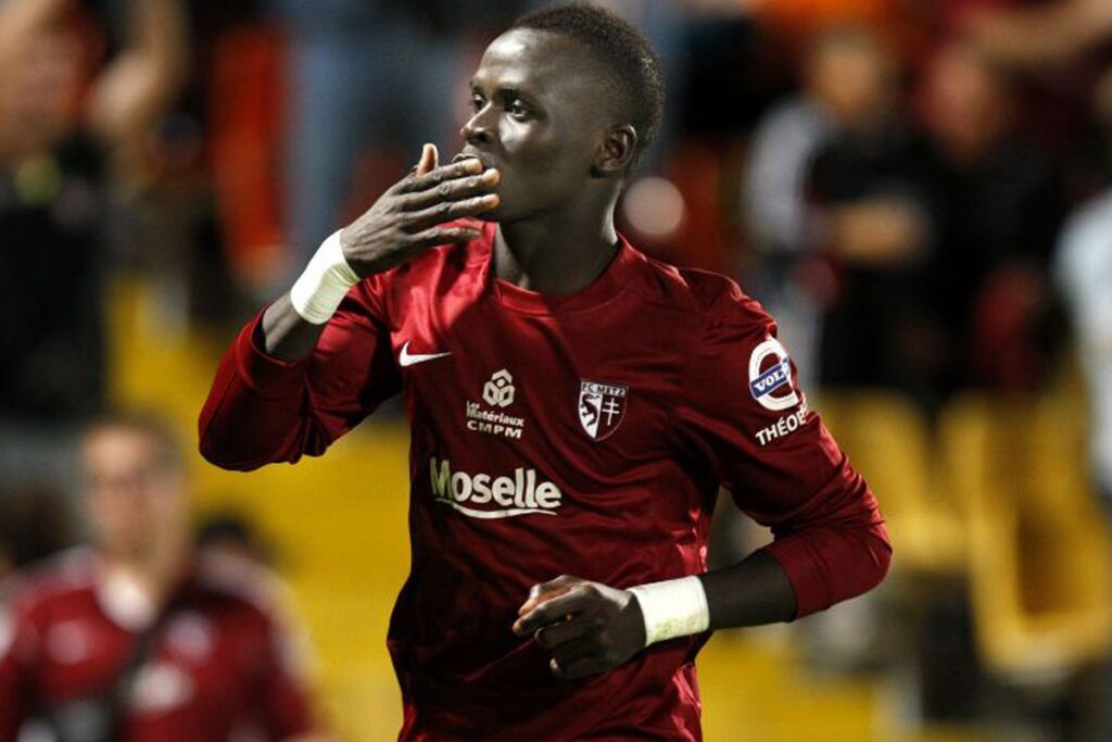 Sadio Mane at Metz