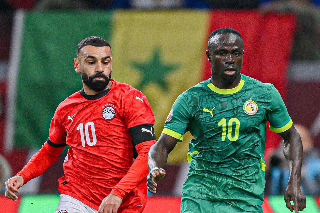 Mane and Salah as Senegal beat Egypt