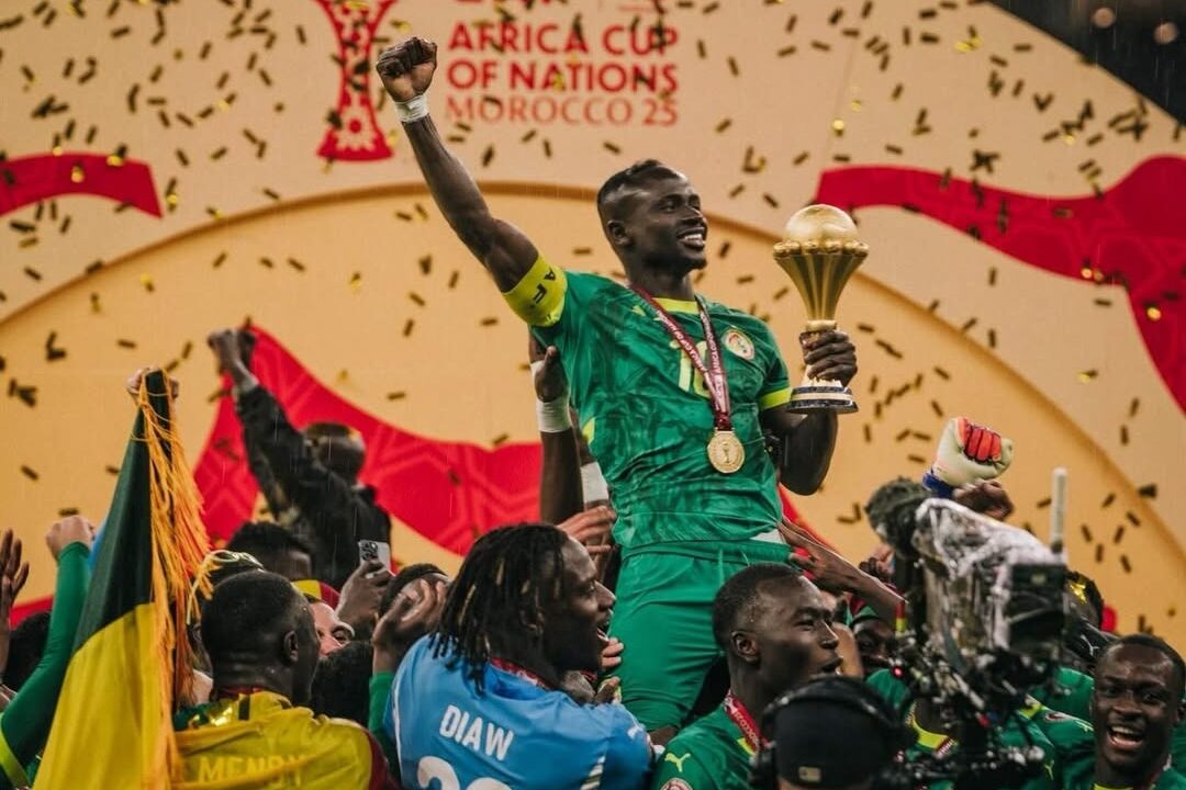Mane with the AFCON title in 2026