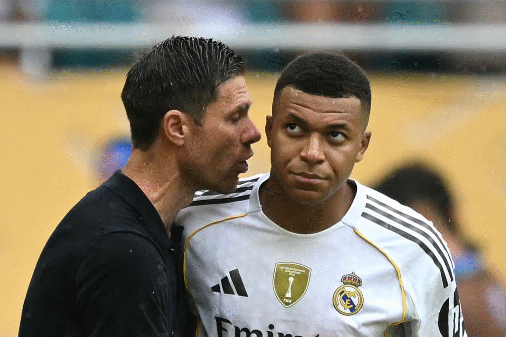 Mbappe ignoring Xabi Alonso Controversial