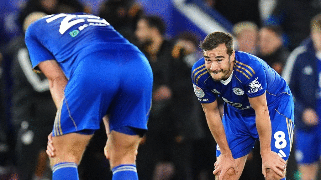 Winks after a disappointing outing with Leicester