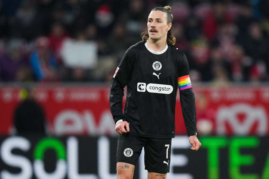 St. Pauli's captain Jackson Irvine
