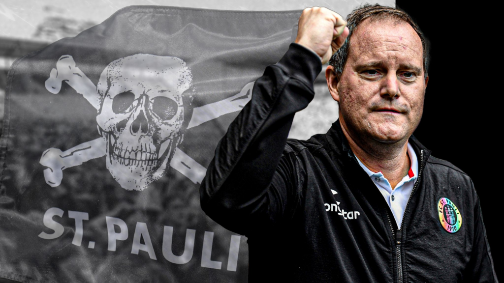 St Pauli's president Oke Gottlich