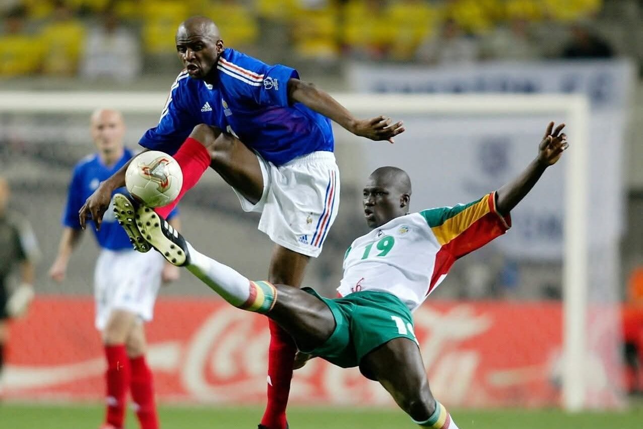 Senegal vs France at the 2002 World Cup