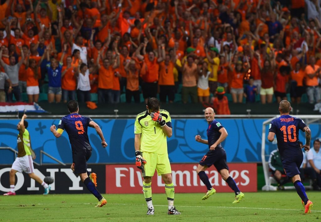 Netherlands beat Spain 5-1