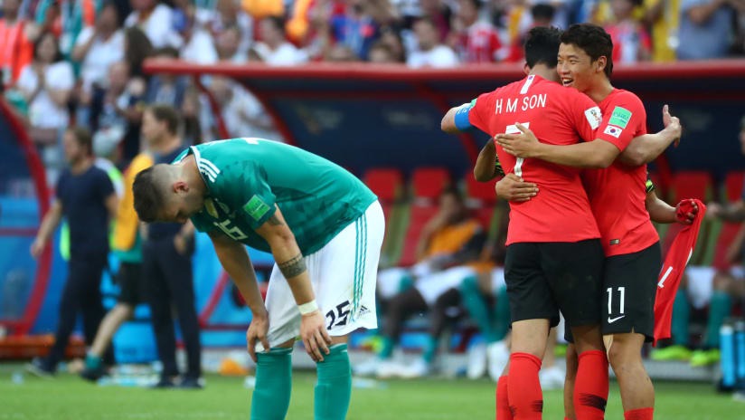Germany exit the 2018 World Cup