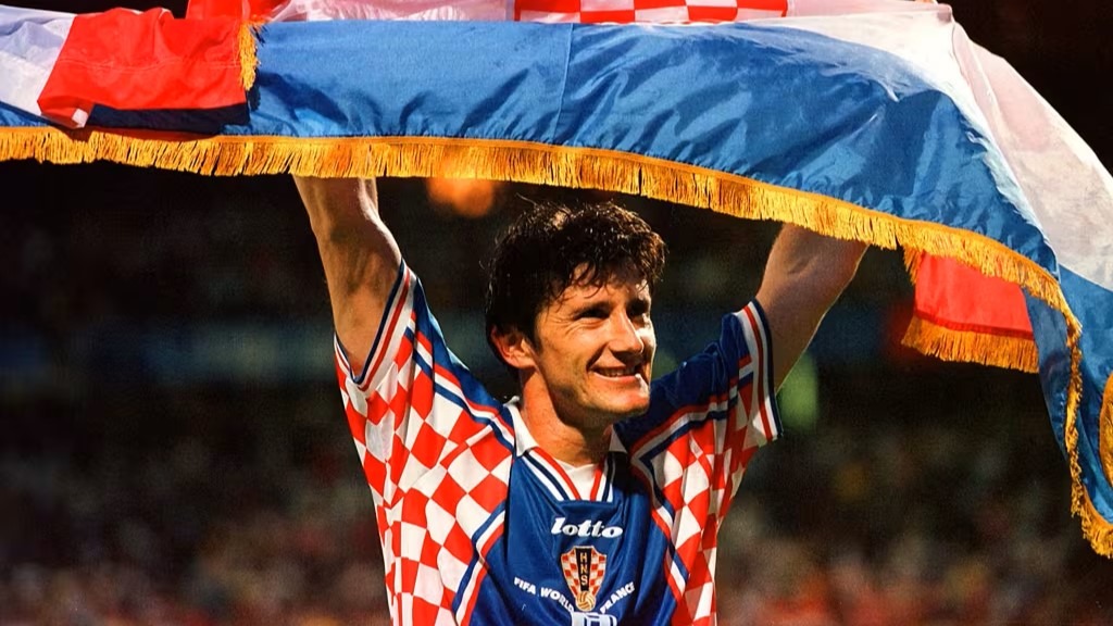Davor Suker for Croatia