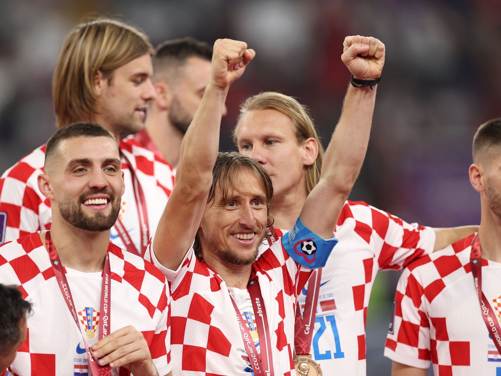 Croatia finished third at the 2022 World Cup