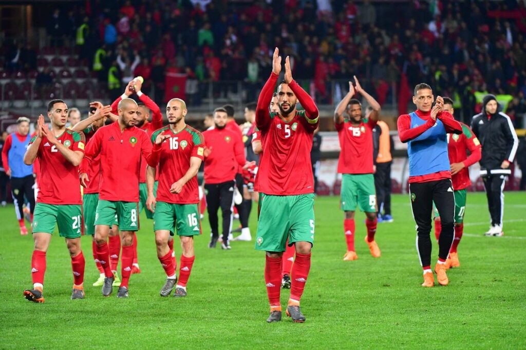 Morocco's squad in 2018