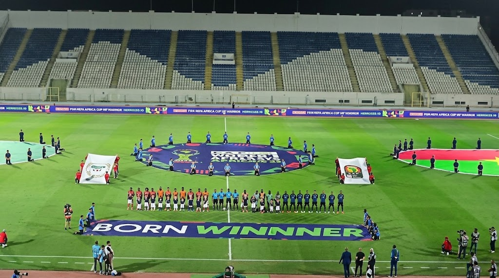 Low fan presence at Prince Moulay Abdellah Stadium at the opening game between Algeria and Senegal in WAFCON 2026